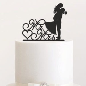 Cake Topper "Mr & Mrs Hebefigur"