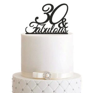 Cake Topper "Fabulous" – Personalisiert