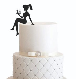 Cake Topper "Geburtstagsdame" – Personalisiert