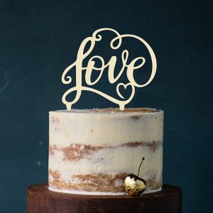 Cake Topper “LOVE”
