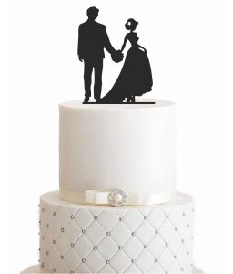 Cake Topper "Laufendes Ehepaar"
