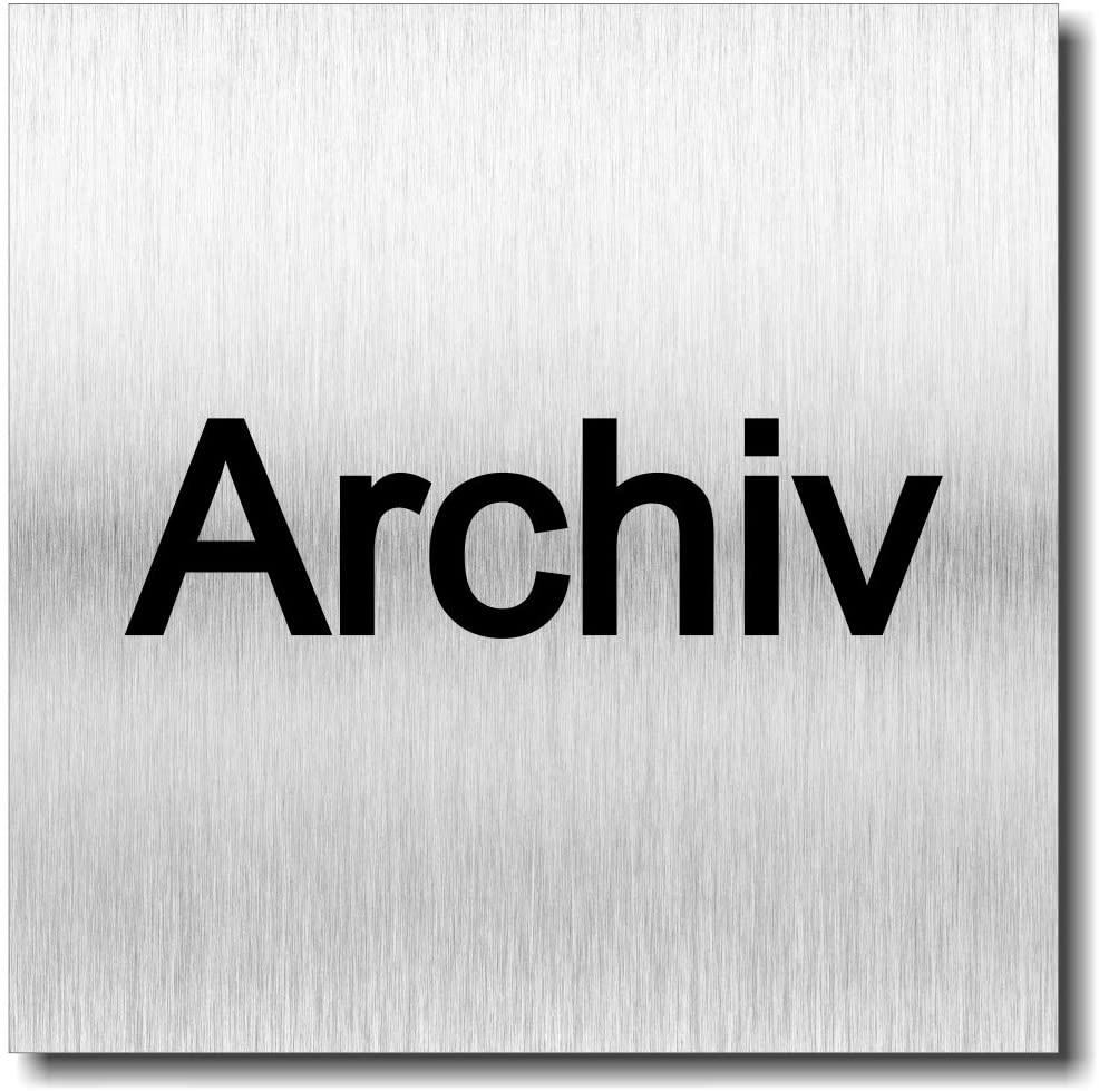 Türschild “Archiv”