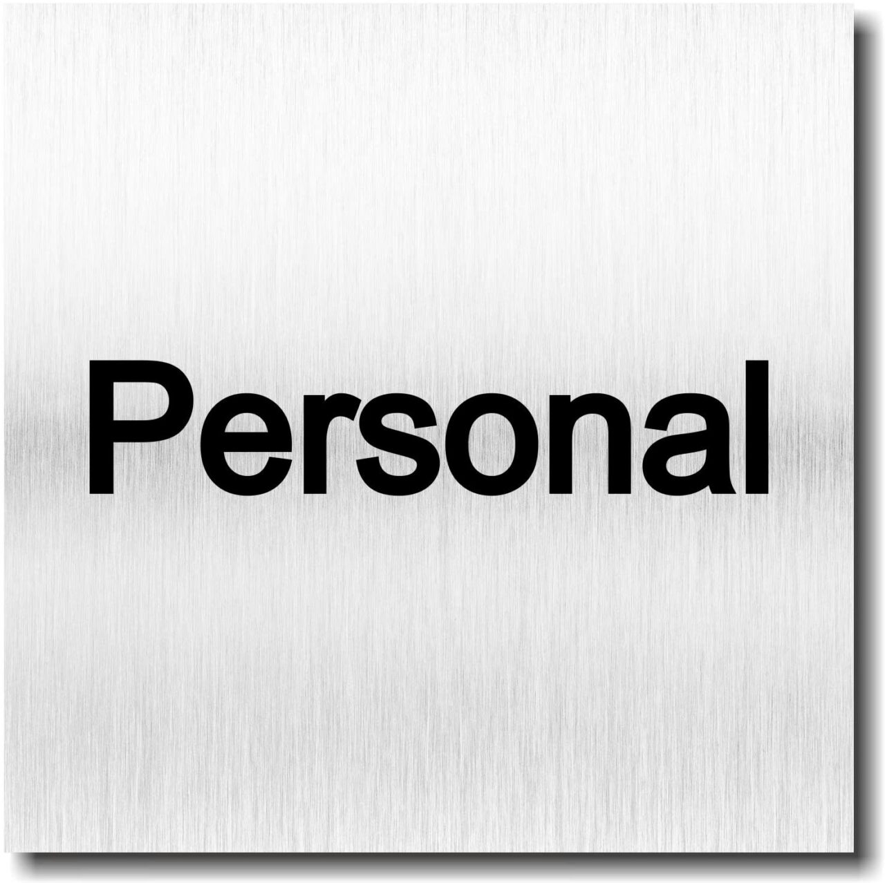 Türschild “Personal”