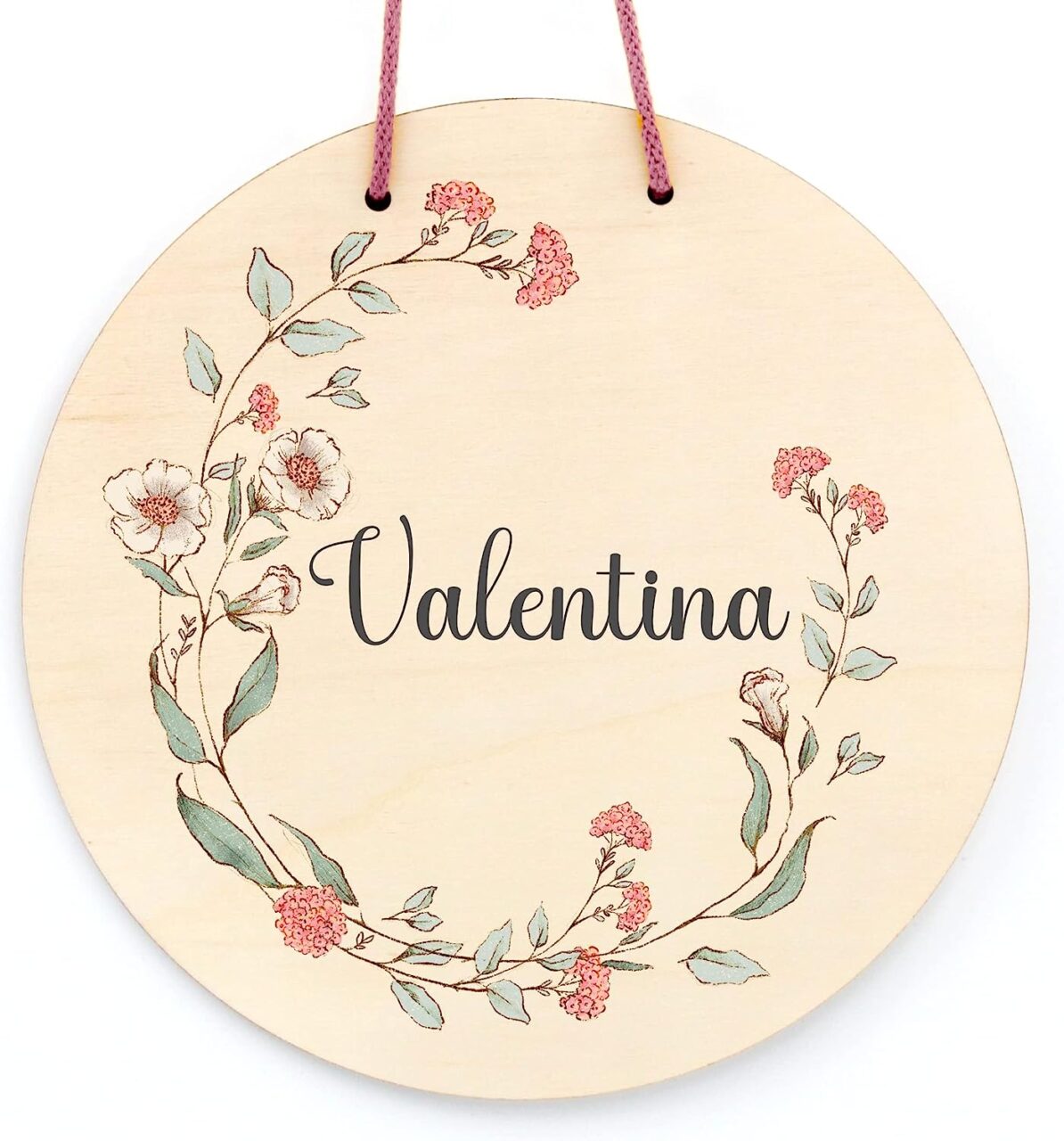 Türaufkleber Katze Mit Namen - Personalisierte Wanddekoration